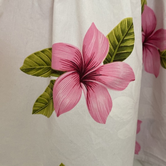 Pacific Legend Girls Hawaiian Pink Floral Sundress. Size 3-4. Made in Hawaii USA - Picture 8 of 11